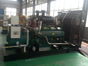 Water Cooled Natural Gas Generator , 70kw To 500kw Domestic Gas Generator