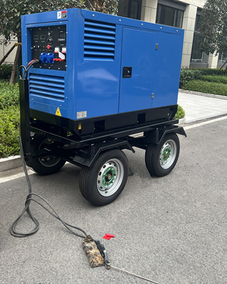 ট্যাগিং মোবাইল টাইপ 300A 400Amp ডুয়াল ডিজেল ওয়েল্ডিং মেশিন 600A মিগ ওয়েল্ডার জেনারেটর