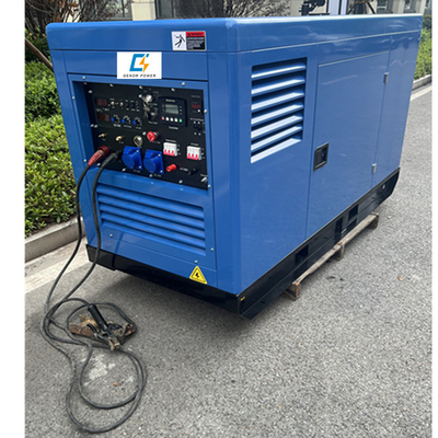 মিলার 350Amp 400Amp Yanmar ইঞ্জিন ওয়েল্ডার জেনারেটর Mig আর্ক ডিজেল ওয়েল্ডিং মেশিন ইউনিট