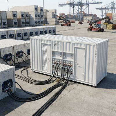 Carrier Transicold GENOR POWER GCO500 Silent Enclosed Diesel Engine Power Pack 40 Sockets Gensets for Reefer Containers